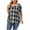 Gray, variant on Patlollav Womens Plus Size Print Round-Neck Short Sleeve Loose T-Shirt Tops