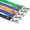 Purple, variant on Limei 10 Pack Neck Safety Lanyard Keychain Holder ID Badge Holder Horizontal Waterproof Lanyard Detachable Buckle Black Blue Green Orange Purple Color Office Neck Strings Strap