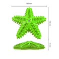 thumbnail image 2 of Juguete Estrella Limpiadora Para Perro 16 Cm Verde The Small Moment Cuidado Dental, 2 of 2