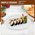 thumbnail image 2 of Chrysanthemum Shaped Dishes Plate Ceramics Food Tray Dessert Tray Snack Plate Kitchen Tableware (White), 2 of 8
