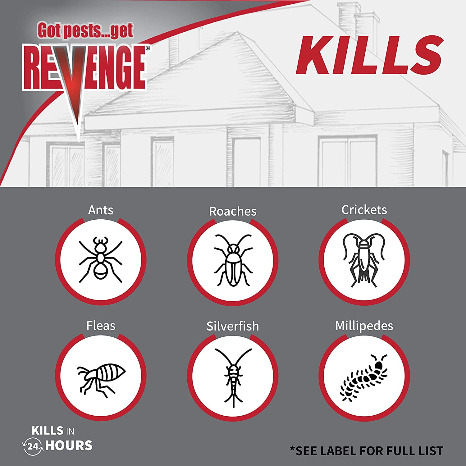 Bonide Ant Killer Granules Revenge - Waterproof, Outdoor Use - 4 lb Jug — Residential Use, Standard Application