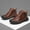 555 Dark Brown, variant on Men'S 2026 Casual Shoes Short Boots | Rubber Sole, and Lace Closure | All Season,Trendy Mid-High Top Outdoor Boots with Microfiber,