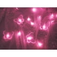 thumbnail image 2 of Butterfly Curtain Lights, 8 Modes 48LED Twinkle String Light with Remote 4.9FT USB Powered Window Fairy Light, Decorative Lights for Bedroom, Party, Wedding, Holiday, Christmas (Pink), 2 of 13
