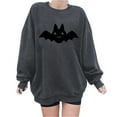 thumbnail image 1 of 2023 Chandail en Molleton de Mode pour Femmes 50 % de Rabais Liquidation Mode Halloween Imprimé Blouse Ample à Manches Longues Col Rond Chandail Décontracté, 1 of 4