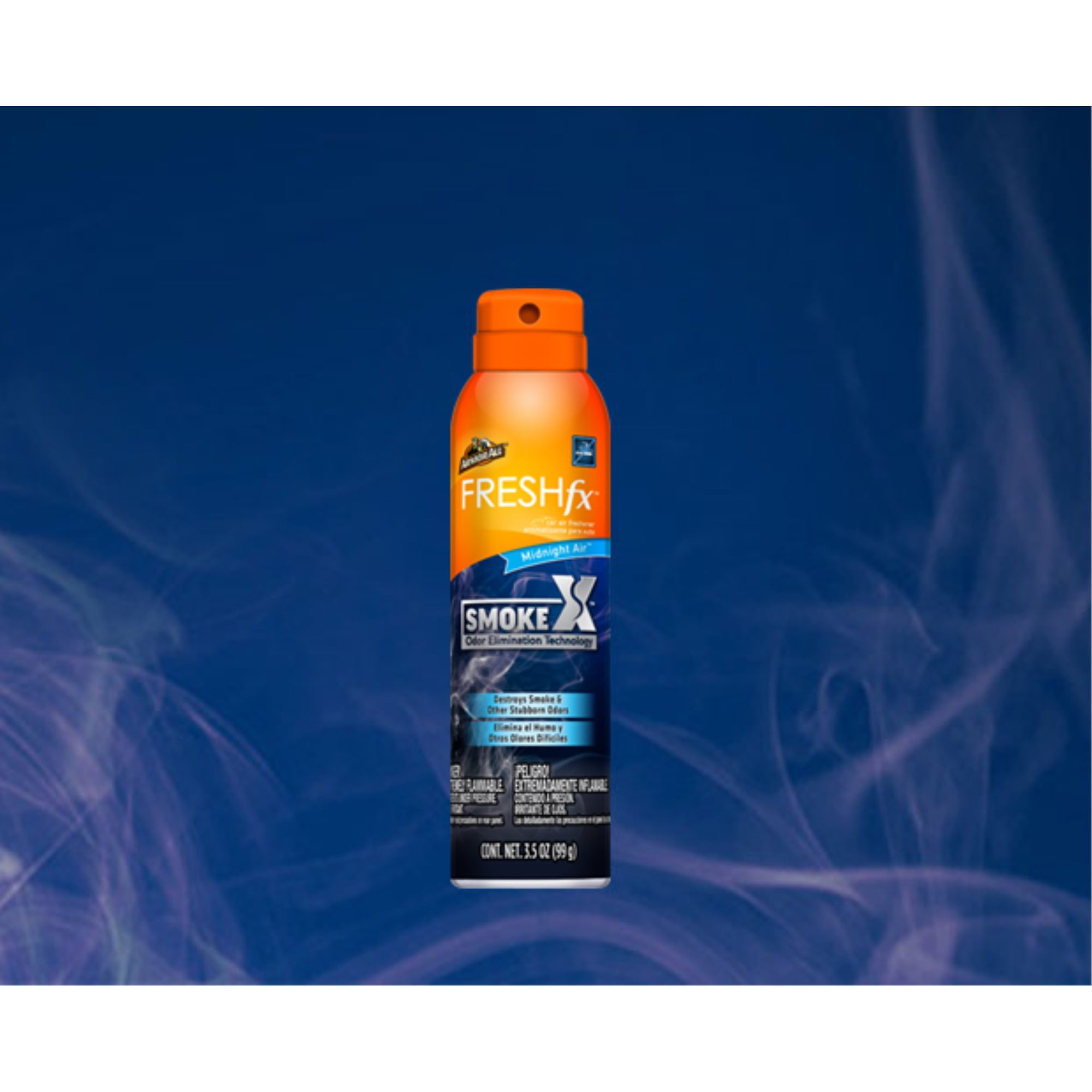 Armor All Fresh fx Smoke X Car Air Freshener – Midnight Air Scent (3.5 oz)