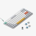 thumbnail image 1 of Teclado mecánico nuphy Air75 V2 75% Wireless Blanco, 1 of 9
