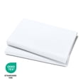 thumbnail image 7 of Bare Home Pillowcase Set - Premium 1800 Collection - Double Brushed - Ultra Soft - Toddler Size, White, 2 Count, 7 of 7