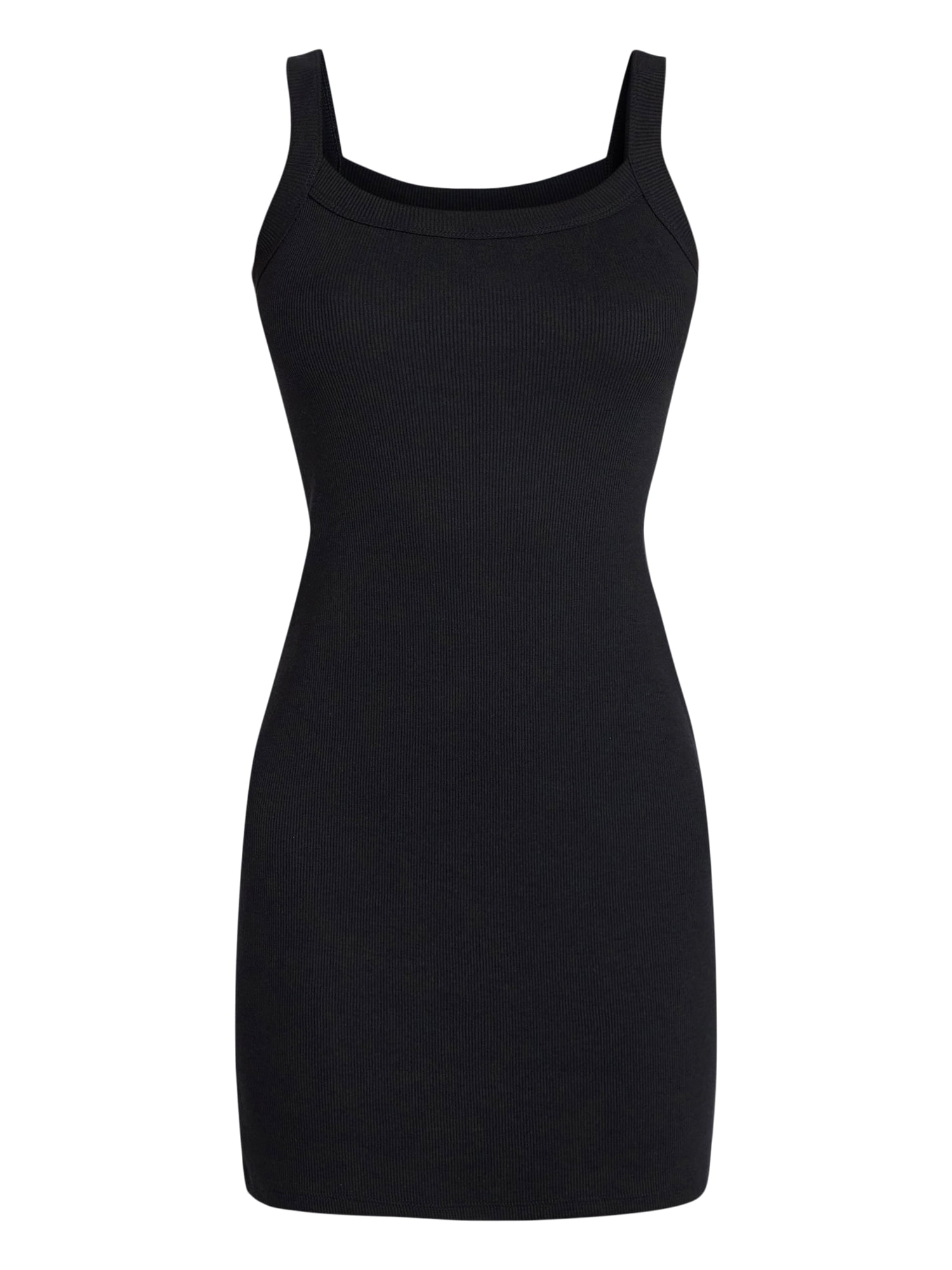 No Boundaries Sleep Ribbed Slip Dress, Women’s XXS-3X