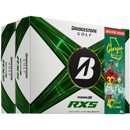Bridgestone Tour B RXS Golf Balls [24-Ball] White