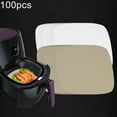 thumbnail image 2 of Lubelski 100 Pcs Antiadhésif Résistant à l'Huile Barbecue Cuisine Four Plaque de Cuisson BBQ Doublure Papiers Tapis, 2 of 9