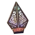 thumbnail image 1 of Lampe de Sol en Bois Bohème Géométrique Rétro LED Projection 3d pour Décoration Intérieure, 1 of 10