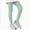 A36-Green, variant on Girls' Fleece Lined Leggings Cotton Kids Thick Warm Pants(Black,8-9 Years)