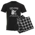 thumbnail image 6 of CafePress - DRUMS Men's Dark Pajamas - Men's Dark Loose Fit Cotton Pajama Set, 6 of 7