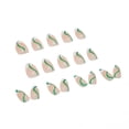 thumbnail image 4 of Uñas postizas extra largas tipo ataúd, uñas acrílicas brillantes, uñas postizas con pegamento para mujeres y niñas (24 unidades), 4 of 6