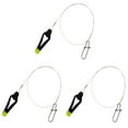 thumbnail image 1 of Downrigger Line Release Clips 18 Inch Leader with Snap Weight Release Clips for Planer Board Downrigger Trolling Offshore Fish 3PCS 1022, 1 of 6