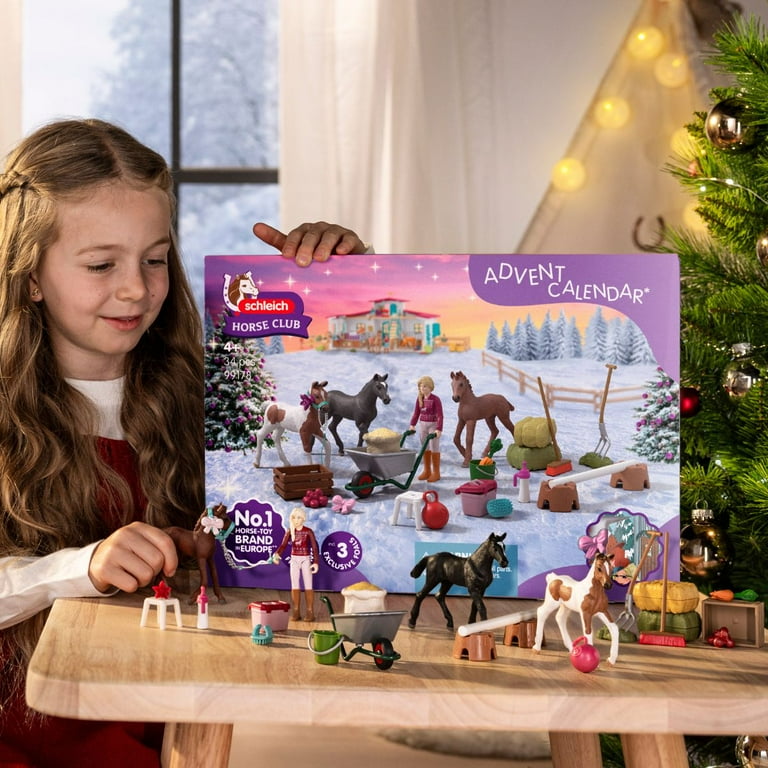 Schleich Horse Club Advent Calendar HORSE CLUB 2025 - Christmas