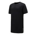 thumbnail image 4 of WAENQINLA Mens Hip Hop Tshirt Lightweight Longline Hipster Streetwear Tee Slim Fit Short Sleeve Crewneck T-Shirt with Side Zipper, 4 of 7