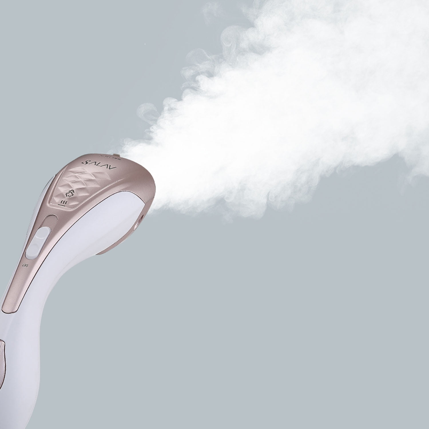 salav duo press handheld garment steamer