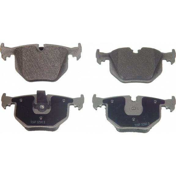 Wagner ThermoQuiet MX683 Semi-Metallic Disc Brake Pad Set Fits select: 2004-2010 BMW X3, 2000-2006 BMW X5