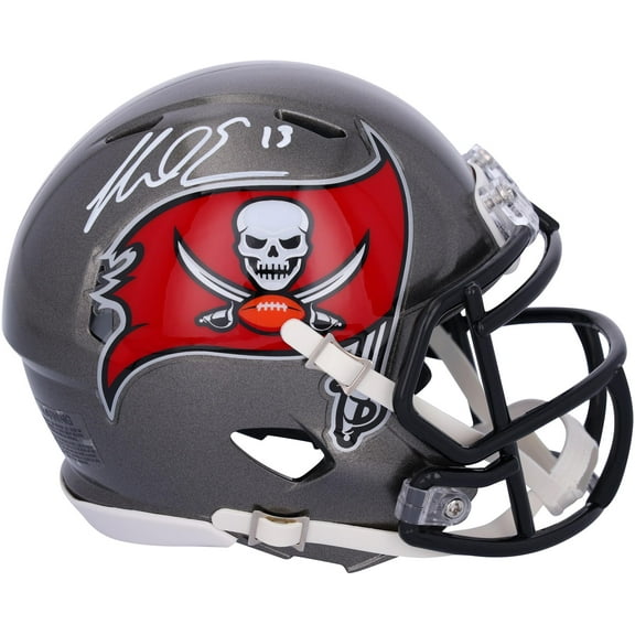 Mike Evans Tampa Bay Buccaneers Autographed Riddell Speed Mini Helmet - Fanatics Authentic Certified