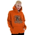 thumbnail image 5 of Happy Halloween Ville Haunted Houses Hoodie Sweatshirt Women Brisco Brands X, 5 of 6