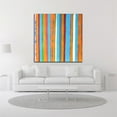thumbnail image 2 of 24" x 24" Urban Summer 17 by Gill Miller - Wall Art Print on Canvas Fabric White, 2 of 3