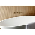 thumbnail image 2 of Kingston Brass KS5023KL Hallerbos Two-Handle Wall Mount Roman Tub Faucet, Antique Brass, 2 of 7