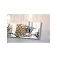 thumbnail image 2 of Lucas McKearn Bocage 3-light Metal Bath Vanity Light in Polished Chrome/Silver, 2 of 4