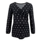 thumbnail image 1 of Camisas de Maternidad Para Damas Blusas Lactancia Flores de Moda Estampado de Hojas Manga Larga Vestir Top Odeerbi  ODB123446, 1 of 4