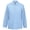 Sky Blue, variant on Fruit Of The Loom Childrens Big Boys Long Sleeve Polo Shirts (Pack of 2)