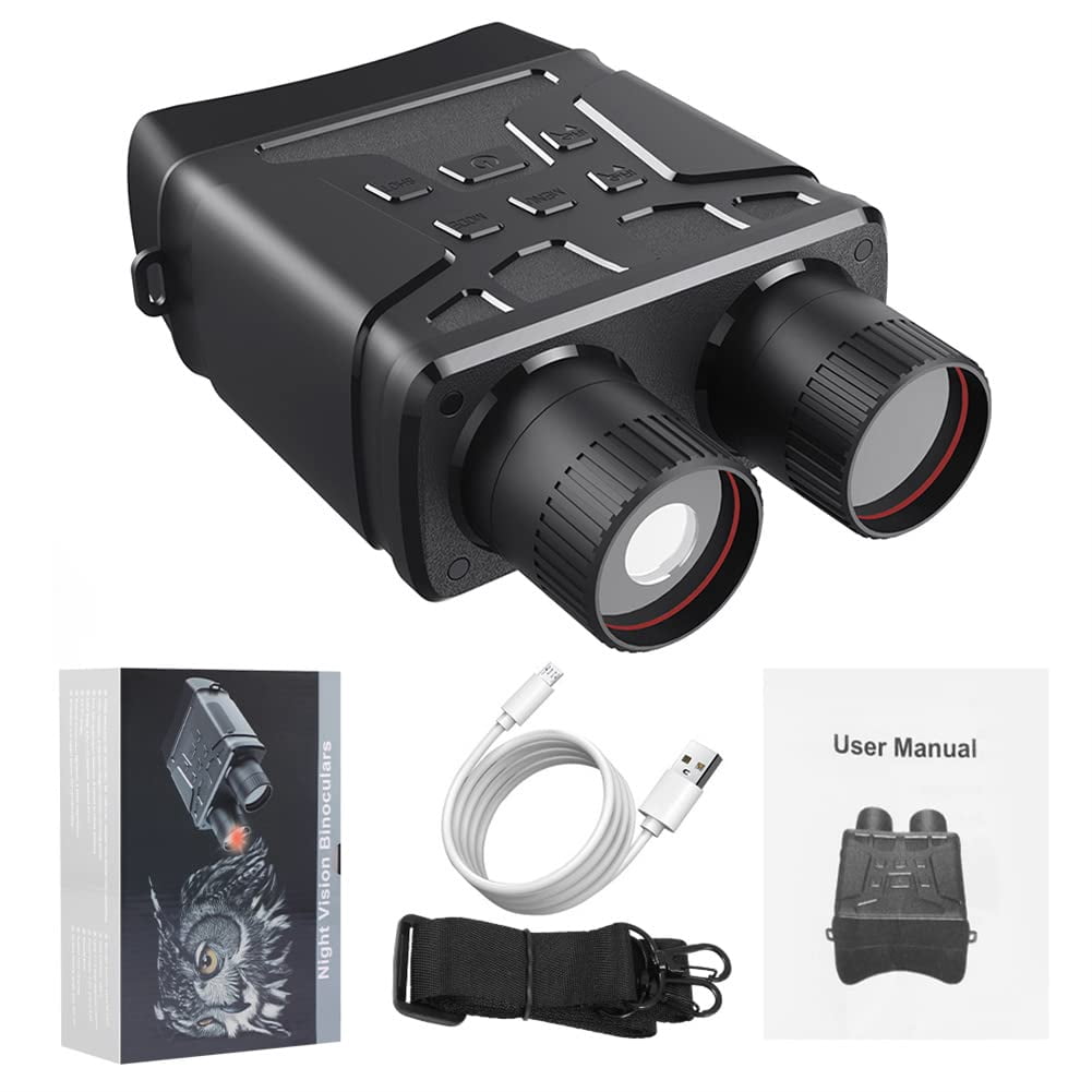 Night Vision Goggles, Night Vision Binoculars,R6 Digital Night Vision Binoculars 1080p Infrared Night Vision Goggles for Hunting Camping Travel