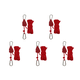thumbnail image 1 of 5M 4mm Outdoor Guy Lines Reflectante Ajustable para Acampar Senderismo () Rojo, 1 of 6