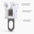 thumbnail image 5 of Aluminum Ceiling Curtain Track, Heavy Duty Double Row Curtain Rod, Quiet Double Track System for Room Divider Living Room Bedroom, 5 of 7