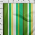 thumbnail image 3 of oneOone Cotton Flex Sea Green Fabric Stripes Dress Material Fabric Print Fabric By The Yard 40 Inch Wide, 3 of 4