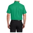 thumbnail image 2 of Yellow Rooster Men's Short Sleeve Easy Care Shirt Clover Green 4XL, 2 of 6