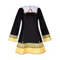 thumbnail image 1 of Disfraz Premium Vestido de cosplay de anime para niña, cuello de muñeca, ropa linda para fiesta de Halloween Kuymtek Negro*Niños 6-7- años para Mujer, 1 of 7