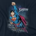 thumbnail image 2 of Superman T-Shirt Twilight Flight Unisex Graphic Tee For Men & Women, 2 of 7