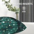 thumbnail image 4 of Christmas Pillow Covers Set of 2 20x20 Inch Throw Pillow Covers Art Snowflake Christmas Tree Decorative Pillow Cases Holiday Square Cushion Covers Pillow Protector for Home Couch Sofa Car, 4 of 4
