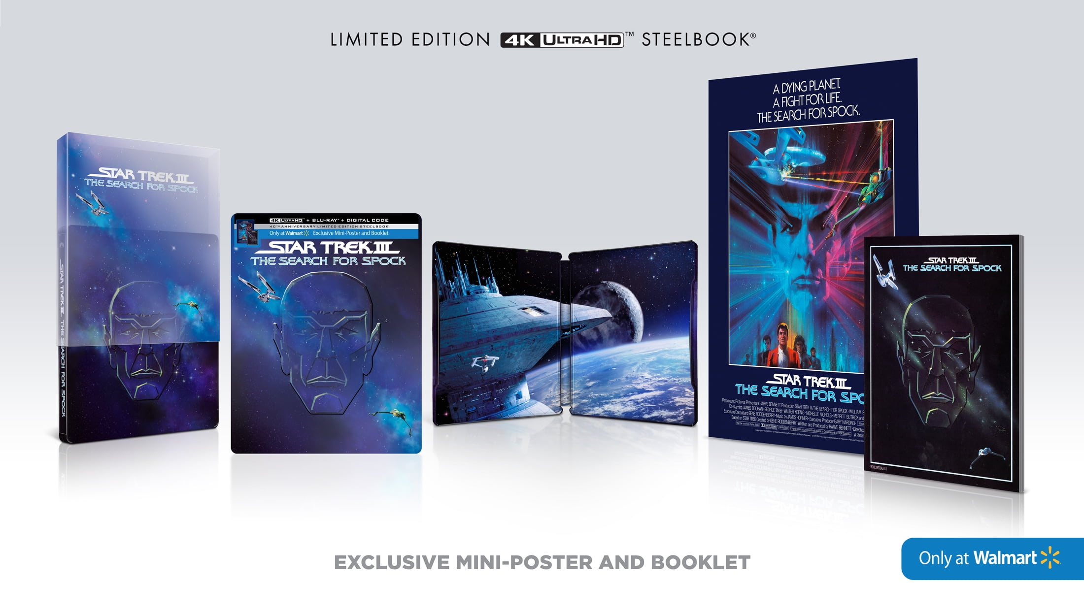 Star Trek III: Search for Spock (40th Anniversay Steelbook