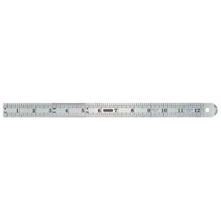 General Tools  12 Inch Flex Precision Rule - Stainless Steel