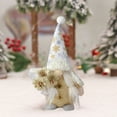 thumbnail image 5 of Hooded Faceless Bullion Doll, Standing Gnome Santa Claus Doll, Desktop Decoration for Home and Party, Multicolor Cotton Figurine with Unique Shape, 5 of 7