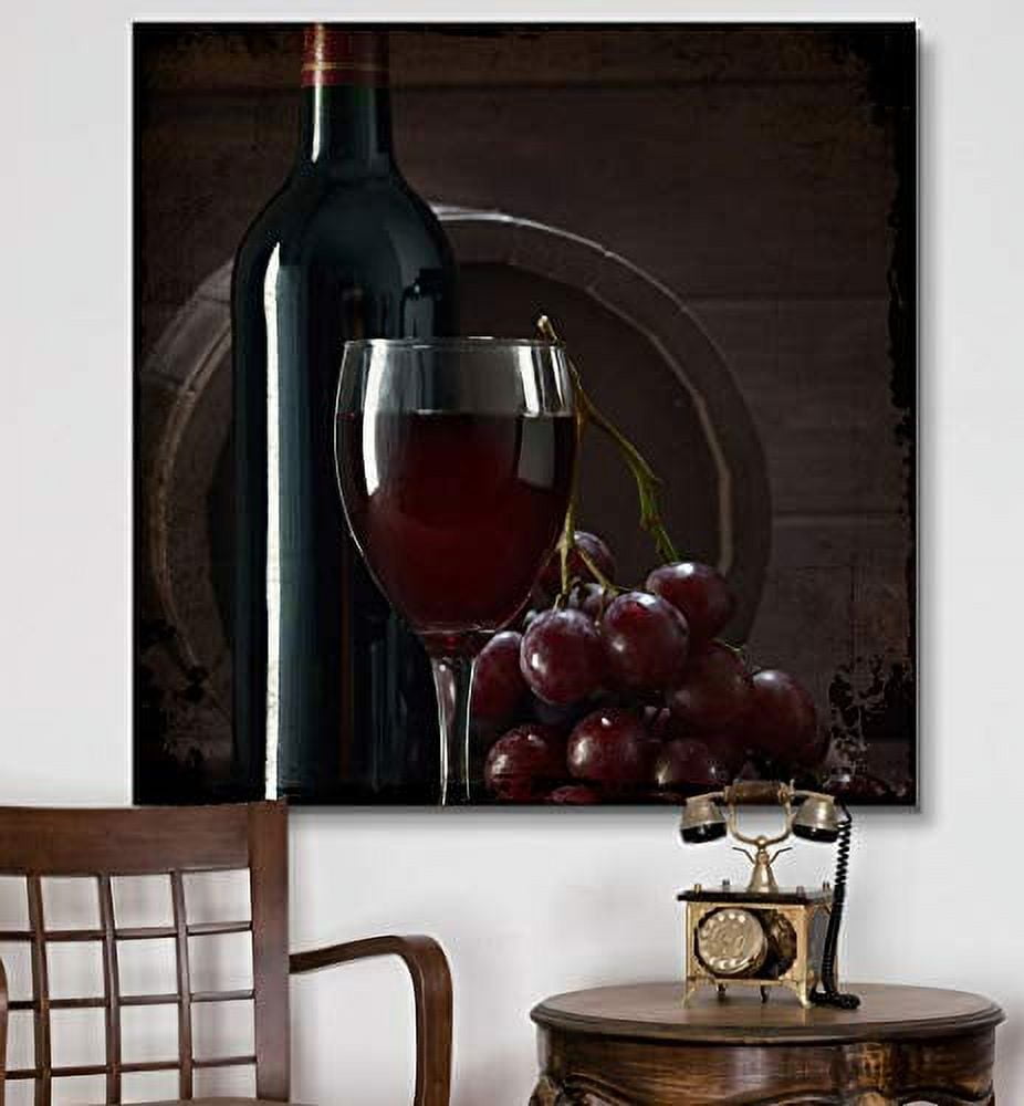 Unique Wine Glass Wall Art Photographic Print for Sale by Rell1970