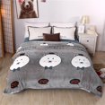 thumbnail image 1 of Blanket double-sided flannel blanket autumn and winter air conditioning blanket nap blanket plain, 1 of 3