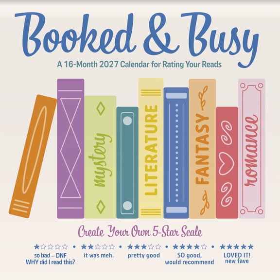 Trends International 2027 Booked & Busy Wall Calendar
