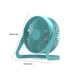 thumbnail image 5 of Ventilador de escritorio Advancent USB giratorio azul, 5 of 5