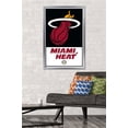 thumbnail image 2 of NBA Miami Heat - Logo 21 Wall Poster, 22.375" x 34", Framed, 2 of 3