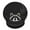 Raccoon Hands Out, variant on WIRESTER Mouse Pad Wrist Rest Support Cushion, Boston Terrier Dog Lying Down Looking Up