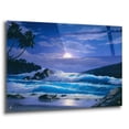 thumbnail image 2 of Epic Art 'Moonlight Waves 2' by Anthony Casay, Acrylic Glass Wall Art, 36"x24", 2 of 8