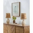 thumbnail image 2 of Mark&Day Table Lamps, Shameeka Modern Light Gray Bedside Table Lamp Set of 2 for Nightstand Bedroom, Living Room or Office (19" H x 8" W x 8" D), 2 of 5