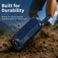 thumbnail image 6 of Portable Bluetooth Speaker RGB IPX6 Waterproof, 15W Loud Sound, Deep Bass, Bluetooth 5.3 Wireless Stereo Pairing 15H Playtime, for Home/Outdoor/Party/Beach, Birthday Gift (Blue), 6 of 9